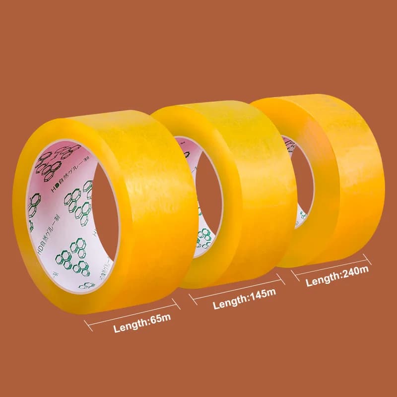 Yellow Tape for Packing | Strong Adhesive | Shipping & Mailing - Thumbnail 5