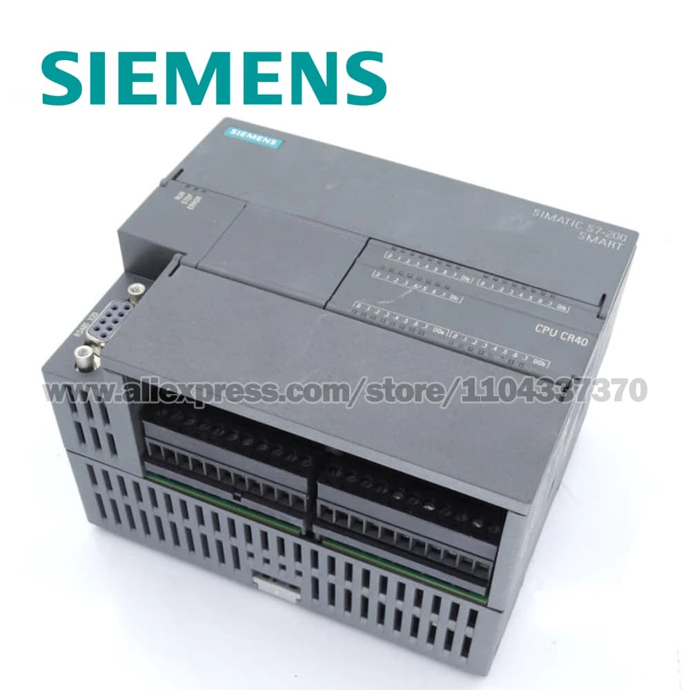 SIMATIC S7-200 SMART CR40 PLC | Compact CPU with 24 DI/DO | 24V DC I/O | 6ES7288-1CR40-0AA0 - Thumbnail 2