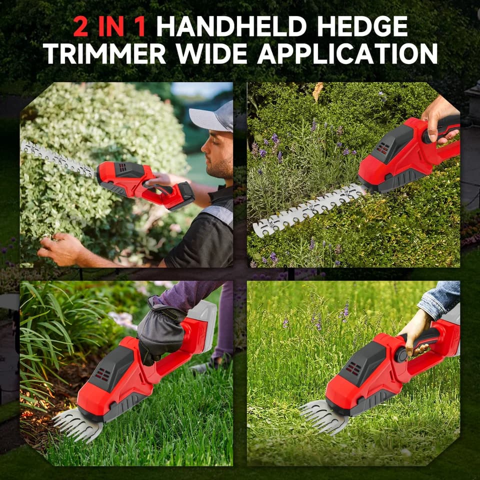Cordless Hedge Trimmer | For Milwaukee 18V Battery (Body Only) | Garden Tools - Thumbnail 6