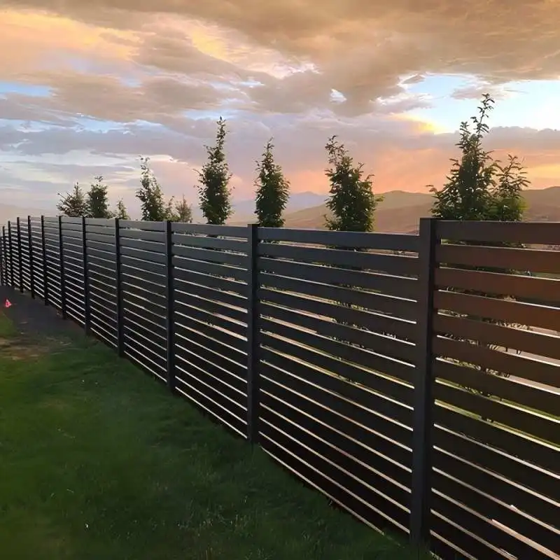 Aluminium Fence Slat Spike for Fence Post | Powder Coated Privacy | Easy Install & Durable - Thumbnail 4