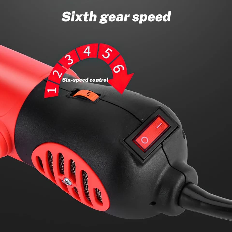 6-Speed Electric Sheep Shears | 13-Tooth Clipper | Wool Shearing Machine - Thumbnail 4