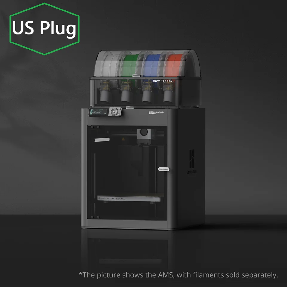 Bambu Lab P1S 3D Printer | High-Speed FDM | Industrial Prototyping - Thumbnail 3
