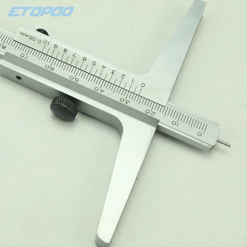 Vernier Caliper | 80-250mm Depth | 0.05mm Steel Metric Gauge - Thumbnail 8