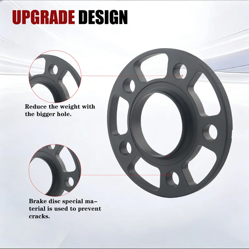 5x112 Wheel Spacers | 15mm/20mm Set | Forged 6061-T6 for Mercedes-Benz - Thumbnail 2