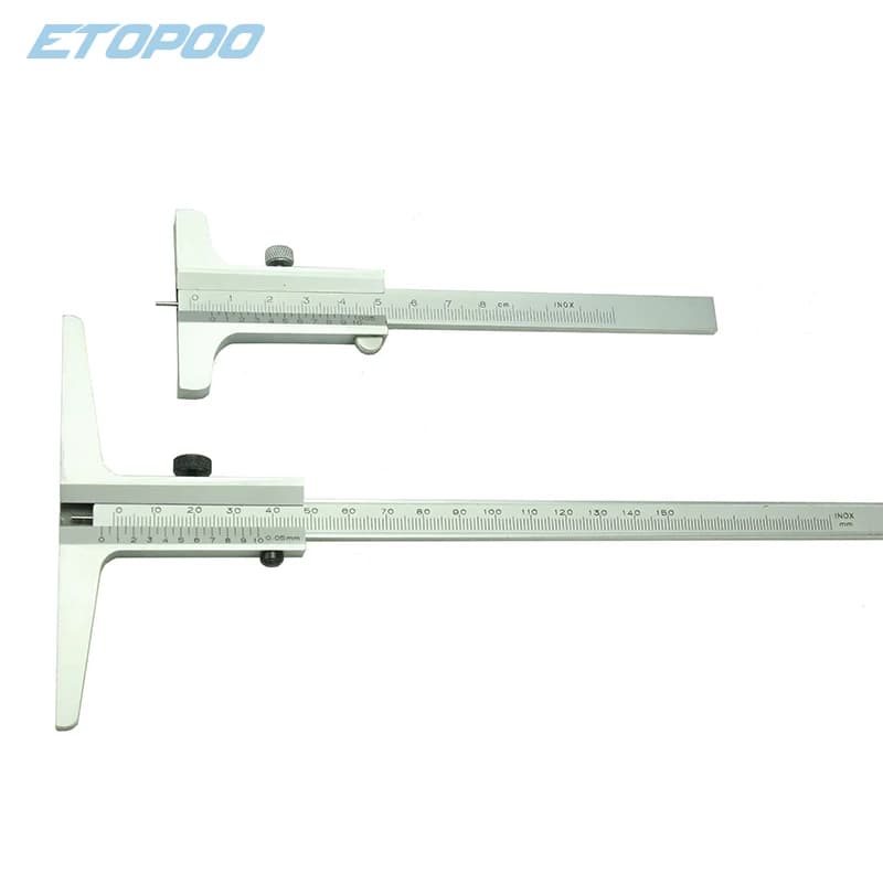 Vernier Caliper | 80-250mm Depth | 0.05mm Steel Metric Gauge - Thumbnail 4
