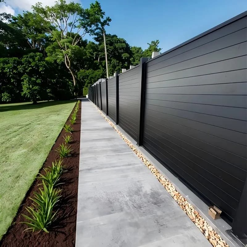 Aluminium Fence Slat Spike for Fence Post | Powder Coated Privacy | Easy Install & Durable - Thumbnail 6