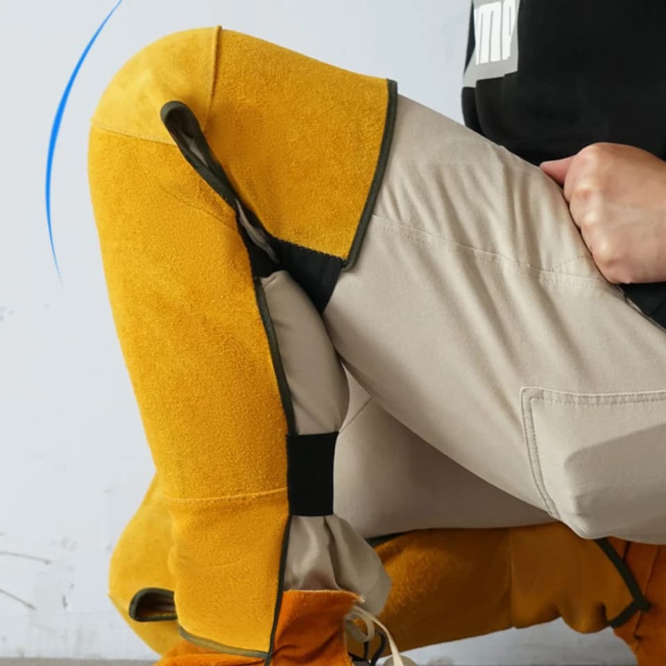 Mens Knee Pad Work Trousers | Anti-Slip Abrasion Resistant | Welding Leg Protection - Thumbnail 4