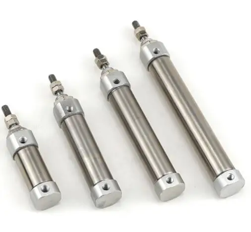 CDJ2B Type Mini Pneumatic Air Cylinder Double Acting Single  - Premium Industrial & Machinery > Hydraulics & Pneumatics with professional quality and features
