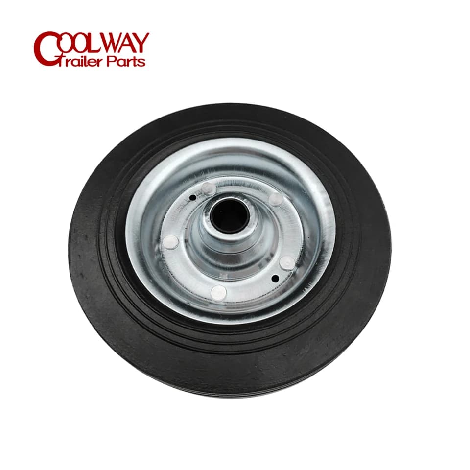 Jack Wheel 200x50mm | For Use with Wheel Chocks | RV Camper Spare - Thumbnail 4
