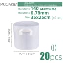 35x25cmx20pcs