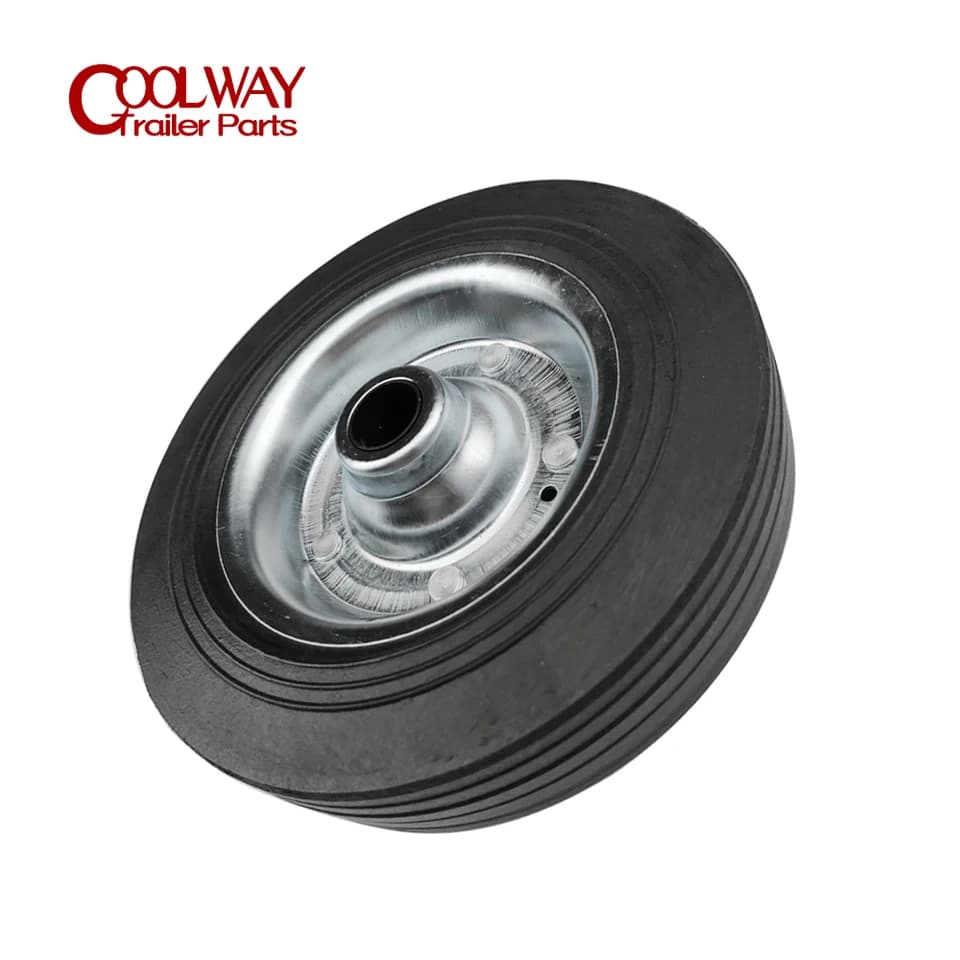 Jack Wheel 200x50mm | For Use with Wheel Chocks | RV Camper Spare - Thumbnail 5