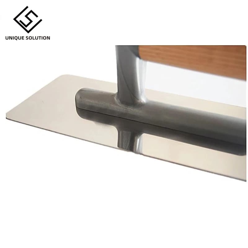 Mortar Board Stand | Stainless Steel & Wood | Plastering Holder Tool - Thumbnail 3