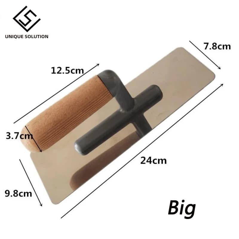 Mortar Board Stand | Stainless Steel & Wood | Plastering Holder Tool - Thumbnail 6