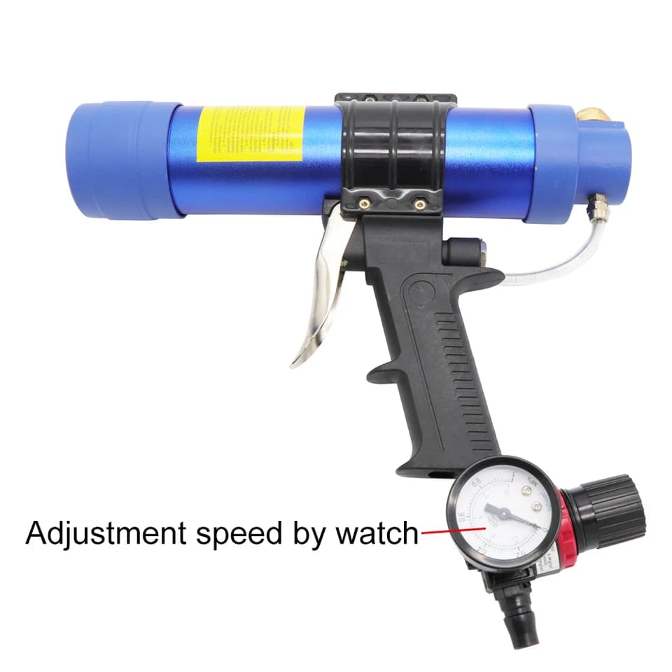 Pneumatic Caulking Gun | 310ml Air Sealant Applicator | Industrial Grout Tool - Thumbnail 6