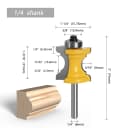 6.35mm shank