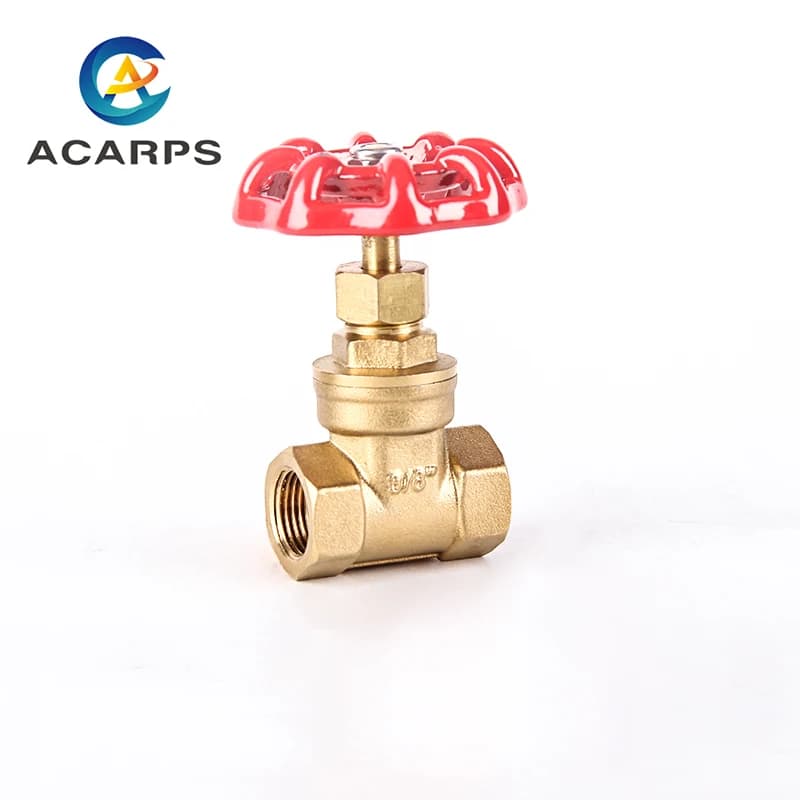 Brass Gate Valve Gate | DN15-25 Internal Thread | 1/4" to 1" Water Valve - Thumbnail 6