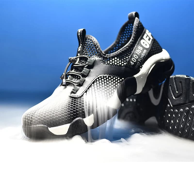 Toe Cap Safety Boots | Lightweight Breathable Work Sneaker | Puncture-Proof - Thumbnail 6