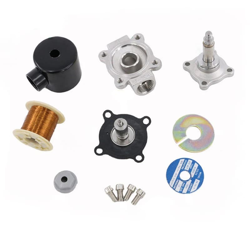 3/4" Pressure Reducing Valve | Brass Solenoid, Normally Closed | Water, Gas, Oil, Multi-Voltage - Thumbnail 2