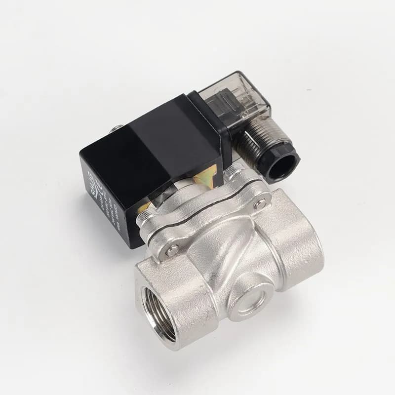 Flush Valve Commode Solenoid | 1/2"-2" NC 12/24/230V SS IP65 | High Temp - Thumbnail 3