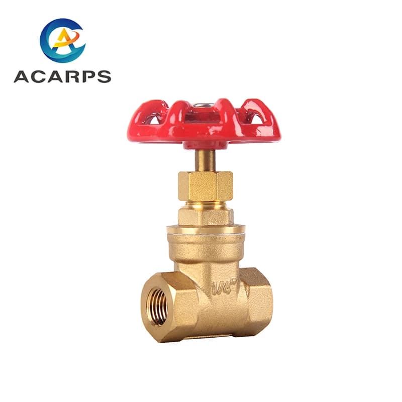 Brass Gate Valve Gate | DN15-25 Internal Thread | 1/4" to 1" Water Valve - Thumbnail 5