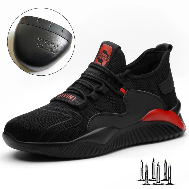 Safety Boots Steel Toe Cap | Anti-Smash & Puncture | Unisex Work Shoes - Thumbnail 4