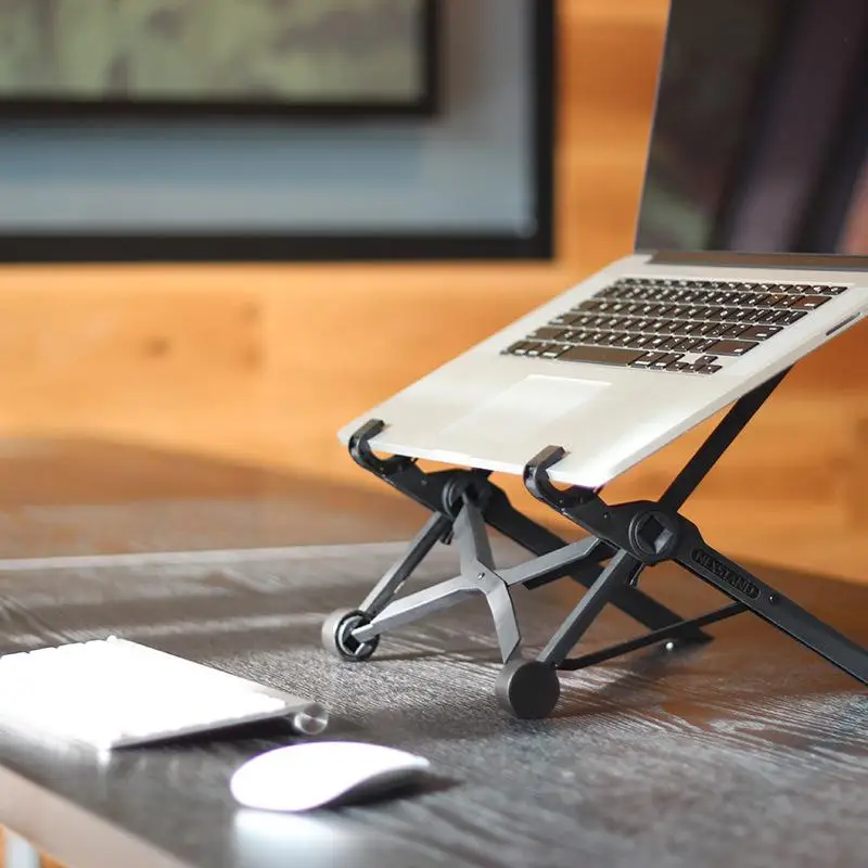 NEXSTAND K2 Laptop Stand | Adjustable Height & Angle | Portable Aluminium Design - Thumbnail 4