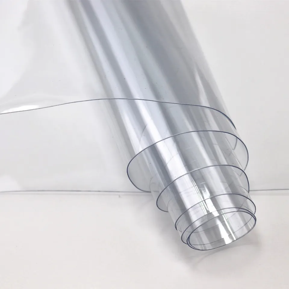 Clear PVC Fabric Roll | Soft Glass, Waterproof | 0.3/0.5/1.0mm BH105 - Thumbnail 4