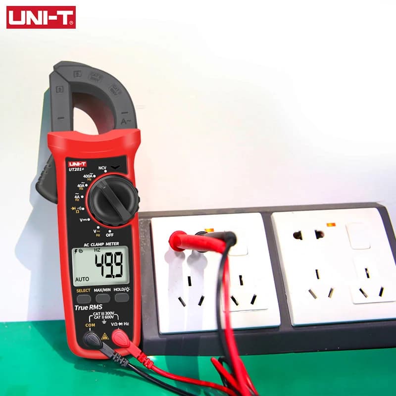 UNI-T Clamp Meter UT210D UT204 Plus | AC/DC Ammeter Voltmeter | Digital Proving Unit - Thumbnail 4