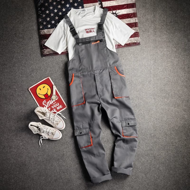 Walter White Hazmat Suit Style Dungarees | Plus Size Industrial Overalls | Protective Workwear - Thumbnail 5