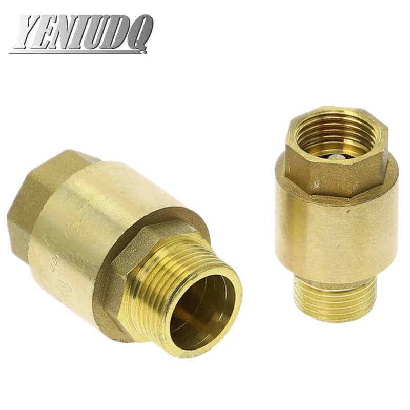 Brass 3/4" Pressure Reducing Valve | Vertical Non-Return | Female x Male Thread - Thumbnail 2
