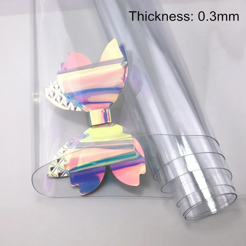 Clear PVC Fabric Roll | Soft Glass, Waterproof | 0.3/0.5/1.0mm BH105 - Thumbnail 3