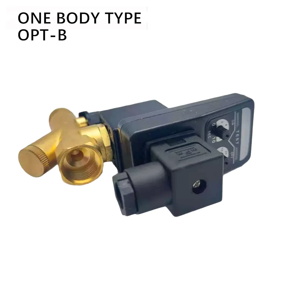 1/2" Electronic Lockshield Valve | Air Compressor Drain | 220V - Thumbnail 7