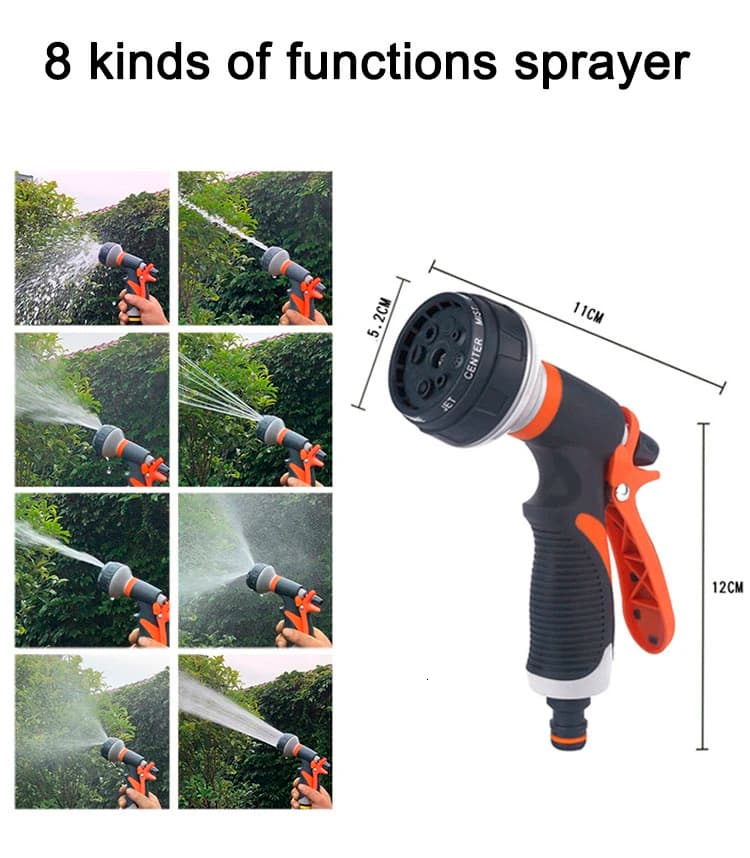 Expandable Garden Hose | Flexible & Lightweight | With Spray Gun - Thumbnail 5
