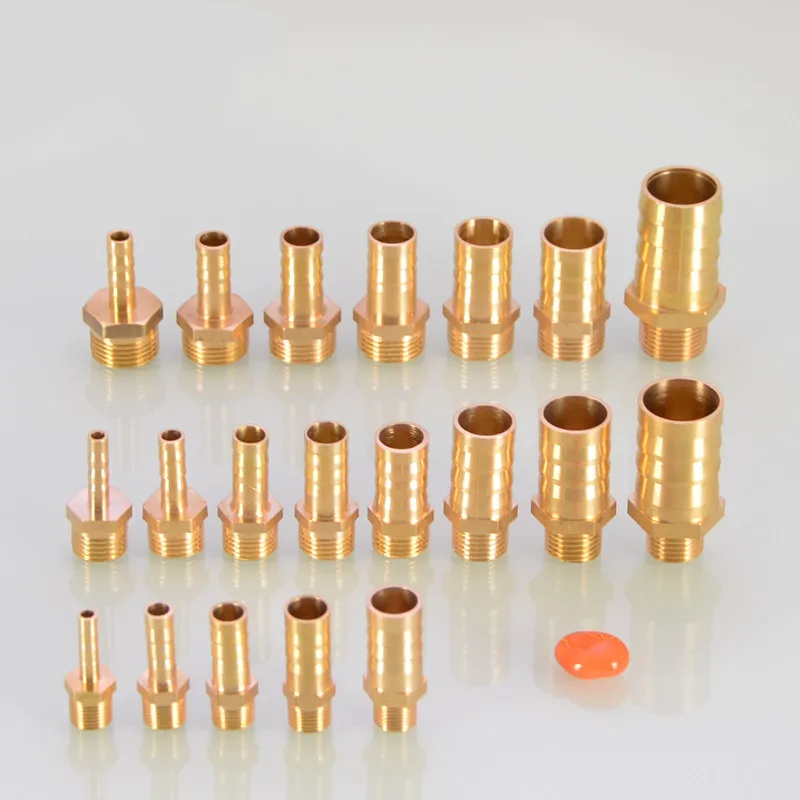 Brass Fitting Garden Hose | BSP Male/Female Thread Connector | 6-25mm Barb Tail