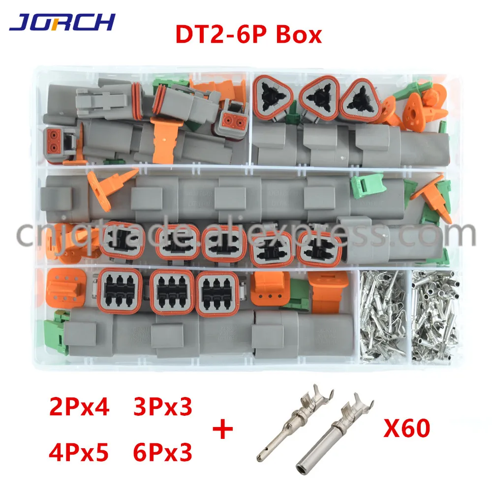 Waterproof Automotive Wire Connector Kit | DT Series Sealed Plug Set - Thumbnail 2