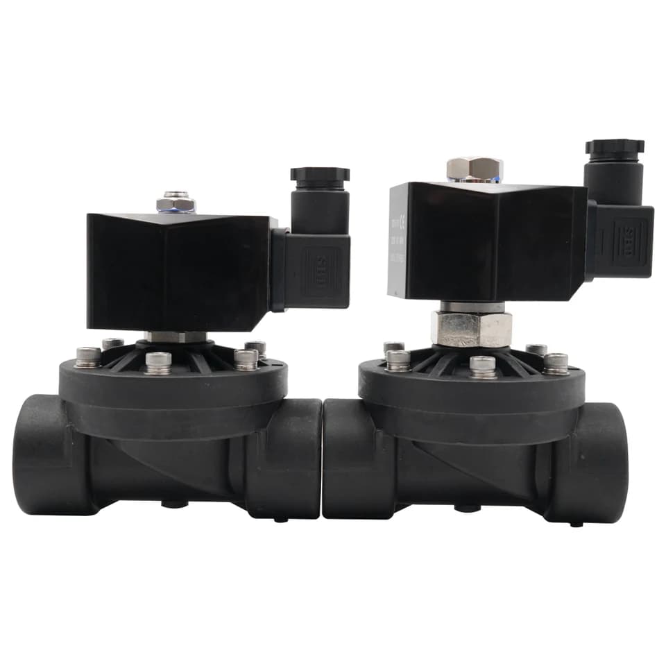 Plastic Solenoid Valve: Normally Open vs Normally Closed | DN15-DN50 Water Valves | AC/DC, G/NPT Thread - Thumbnail 4