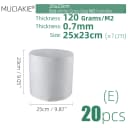 25x23cmx20pcs