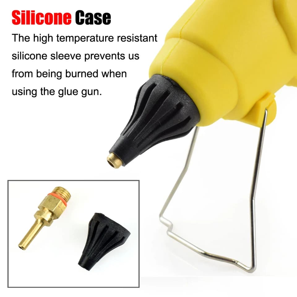NEWACALOX 300W Glue Gun | Temp Regulating, 11mm Sticks | Industrial/DIY Use - Thumbnail 4
