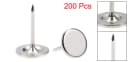 Silver Tone 200pcs
