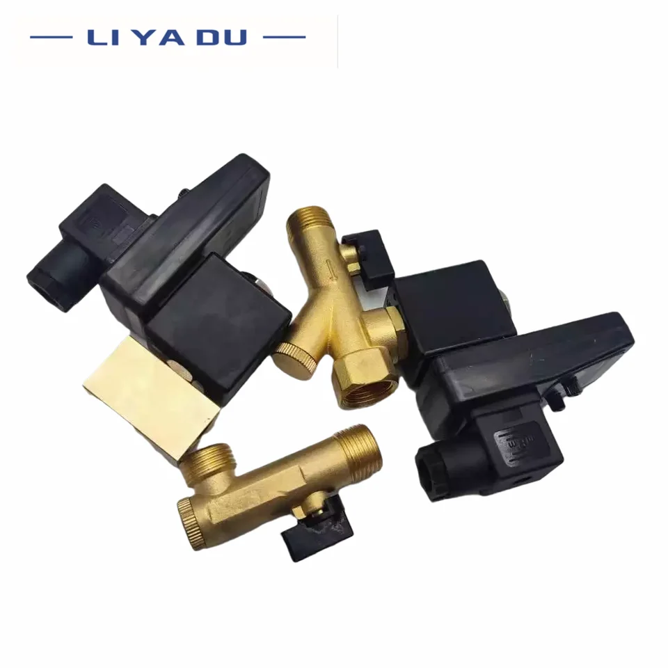 1/2" Electronic Lockshield Valve | Air Compressor Drain | 220V - Thumbnail 4