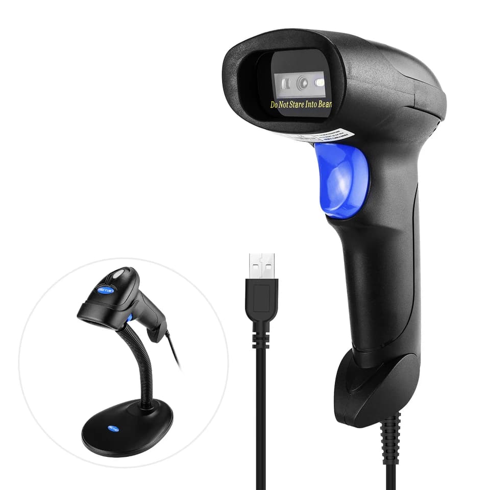 NETUM L8 Wireless 2D Barcode Scanner | L5 Wired 1D/2D QR Reader | For Inventory & POS - Thumbnail 3
