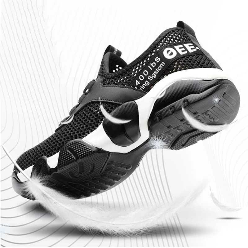 Toe Cap Safety Boots | Lightweight Breathable Work Sneaker | Puncture-Proof - Thumbnail 7