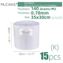 35x30cmx15pcs