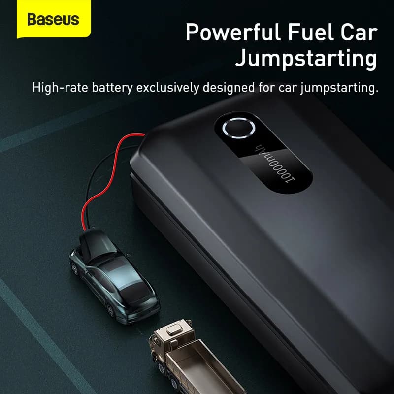 Car Starter Aid | 1000A Peak Jump Starter | 10000mAh Power Bank - Thumbnail 3