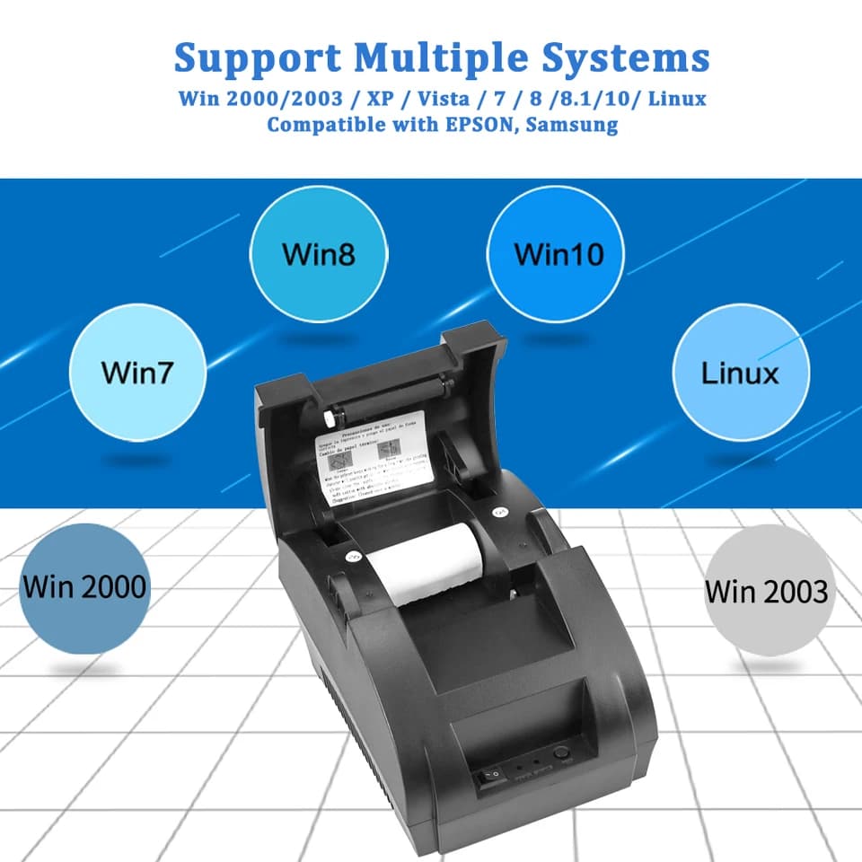 NETUM Portable USB Barcode Scanner | Wired 1D Laser Reader | POS & Inventory Thermal Printer - Thumbnail 3