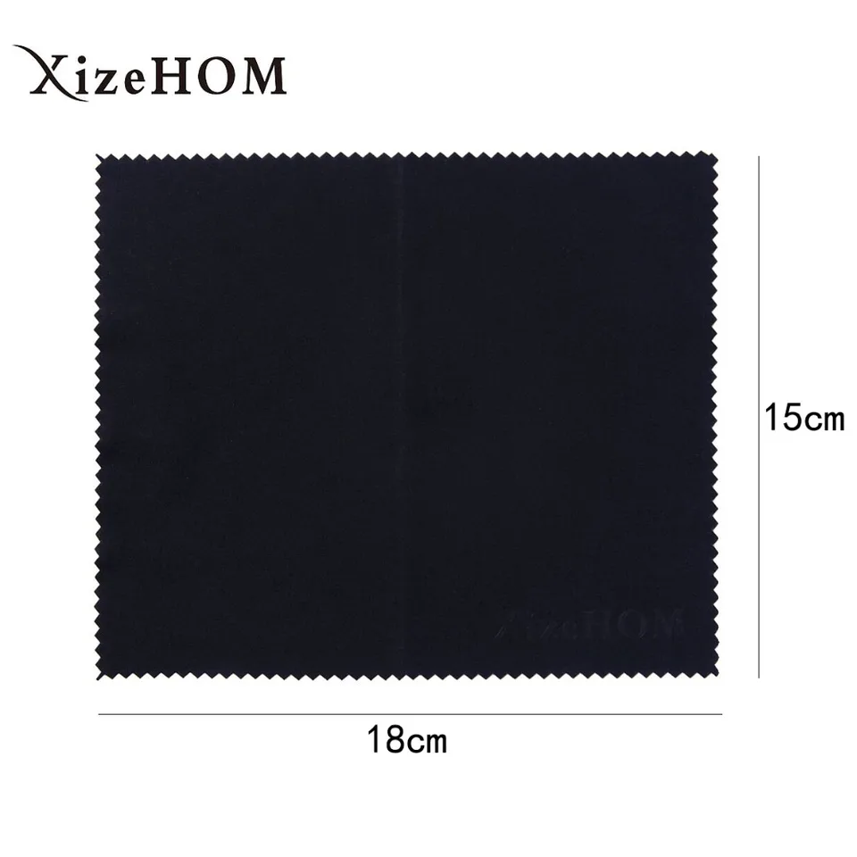 Microfiber Cloths for Glass Cleaning | 10 Pack Eyeglass Wipes | 15x18cm - Thumbnail 2