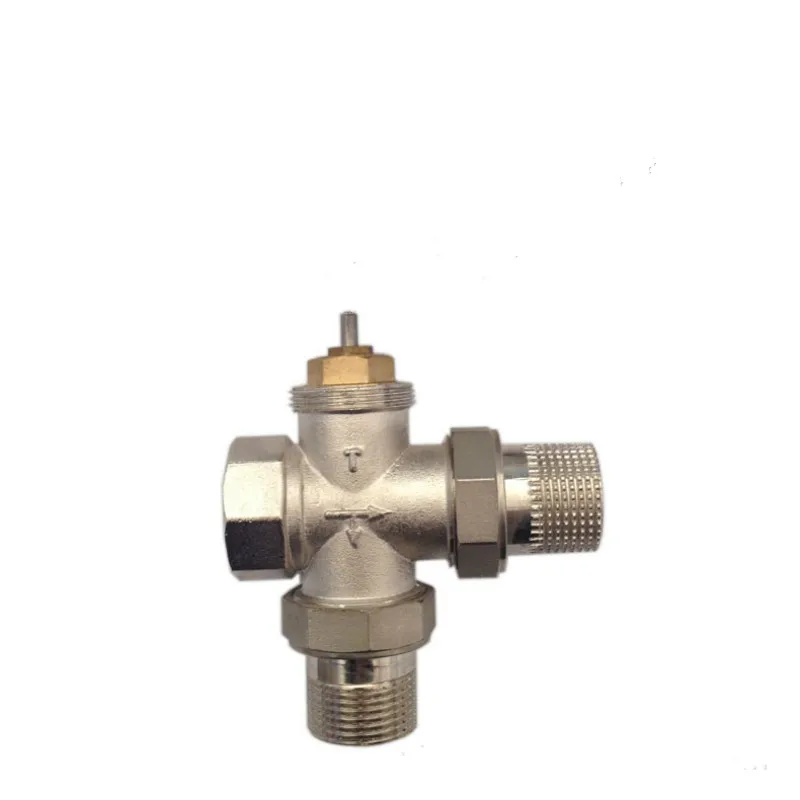 DN15 DN20 DN25 Brass Gate Valve | Three-Way Thermostatic | Radiator Control - Thumbnail 2