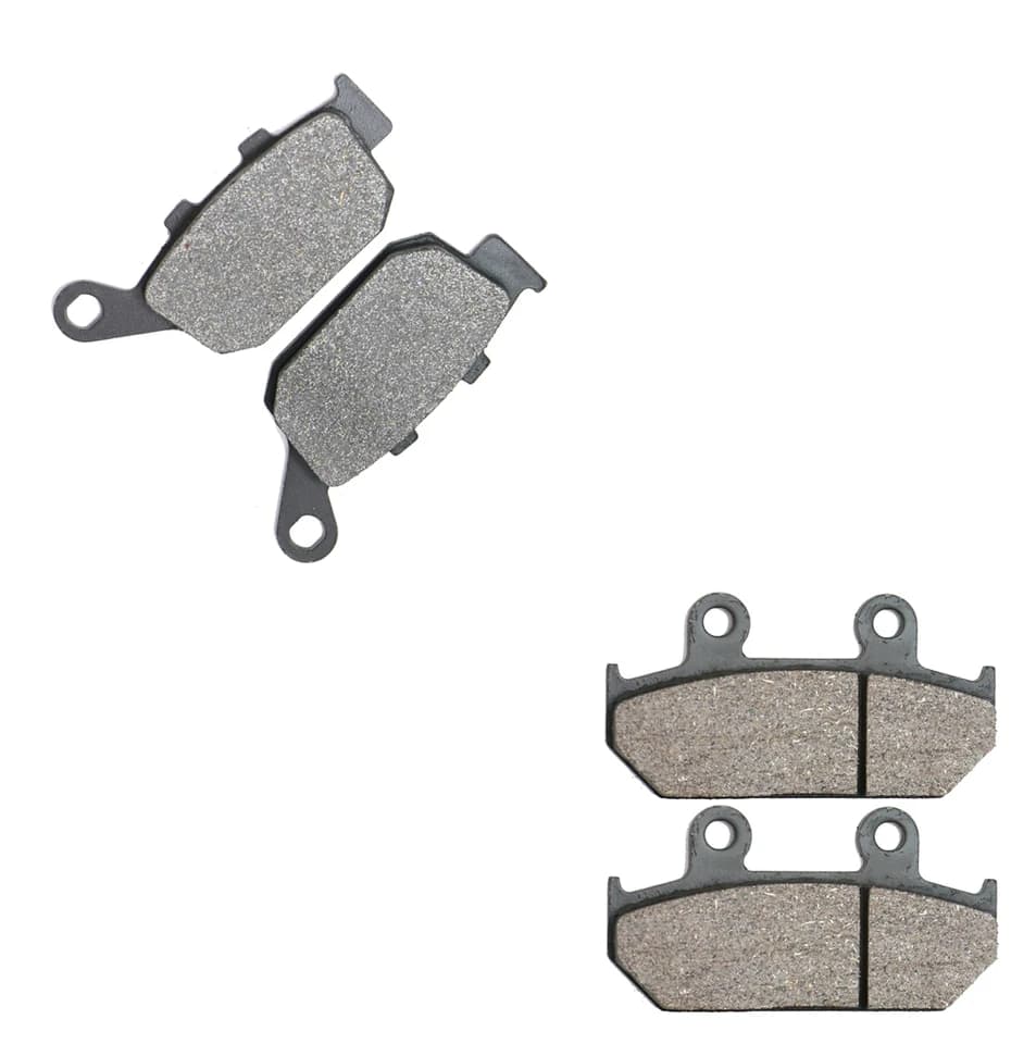 & Rear Brake Pads and Rotors Set | For Honda NX650 Dominator 1988-1992 - Thumbnail 2