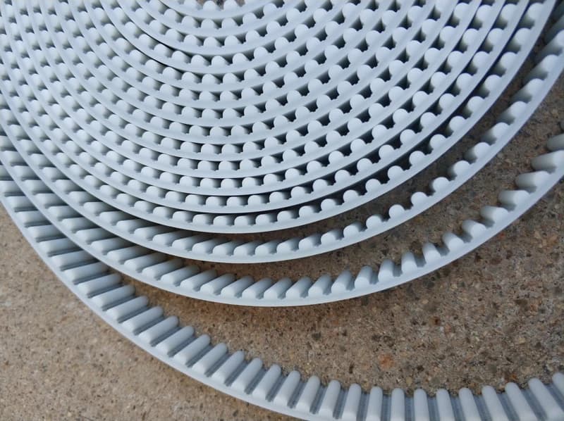 HTD5M Timing Belt | White PU Steel Core | Open Ended 5mm Pitch - Thumbnail 2