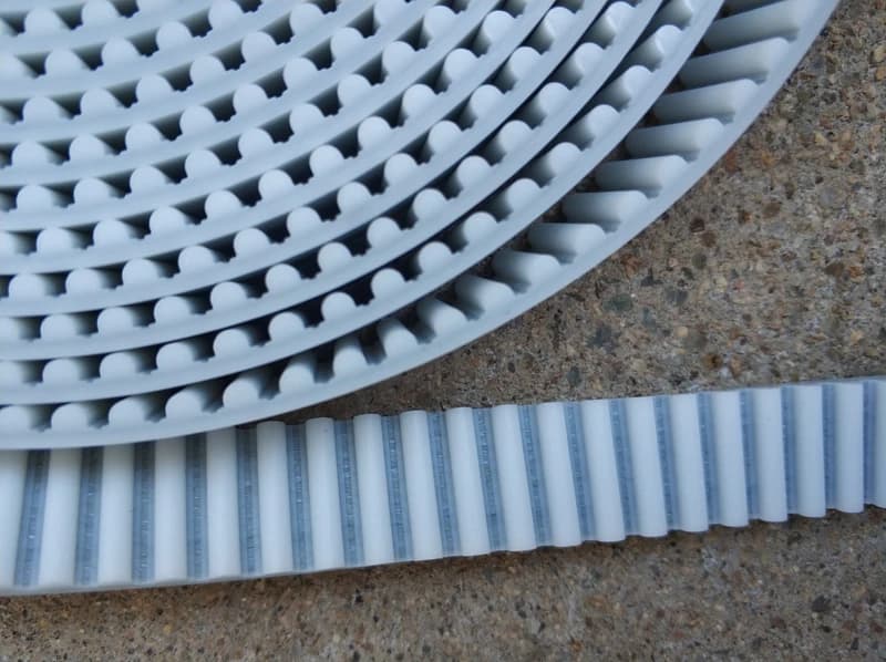 HTD5M Timing Belt | White PU Steel Core | Open Ended 5mm Pitch - Thumbnail 3